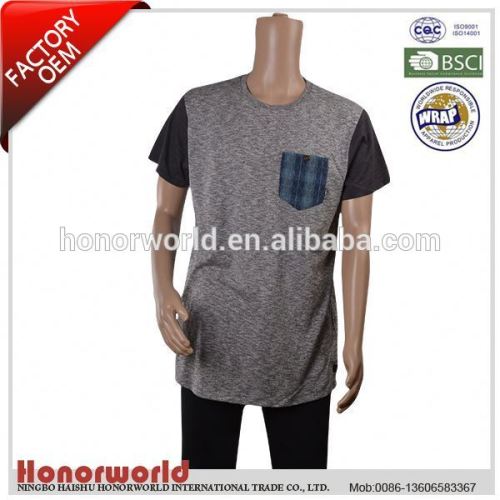 BSCI approved factory supply bowling t-shirt for man