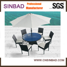 Wicker Dining Table (6214)