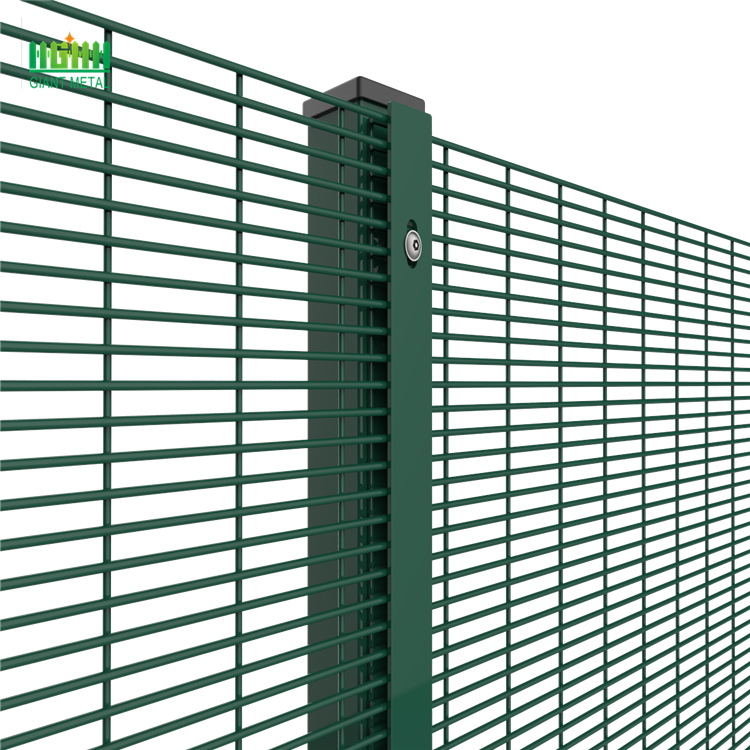 anti-climb fence rollers 358 security mesh fence