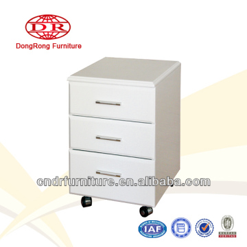 white painting wood night stand