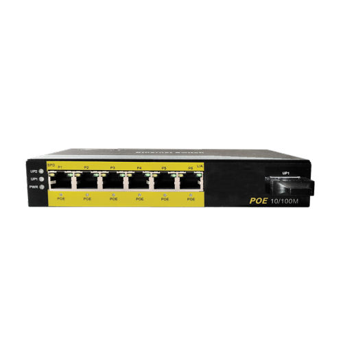 Unmanaged 4 Ports Fast Ethernet POE Switch
