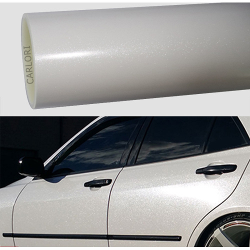 Metaliko Diamond Matte Car White White Vinyl