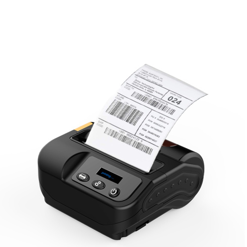Handheld mobile Barcode QR code thermal sticker printer