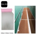 Melors EVA Marine lattia Faux Teak Foam Sheet