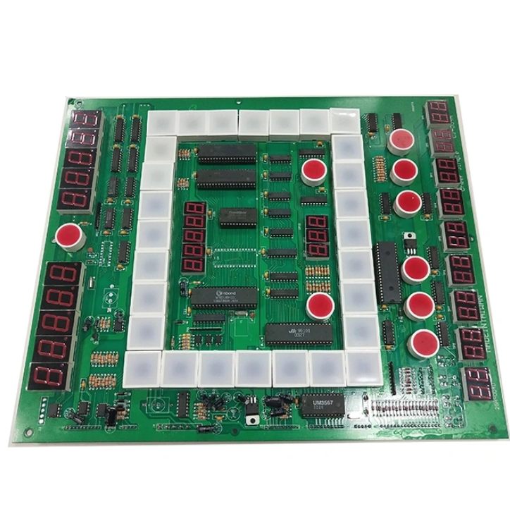 Placa de circuito PCB de jogo isolada