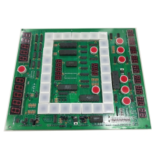 Placa de circuito PCB de jogo isolada