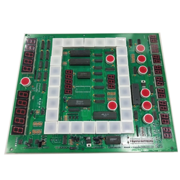 Circuito PCB da gioco isolato