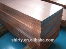 Red copper sheets 99.99%