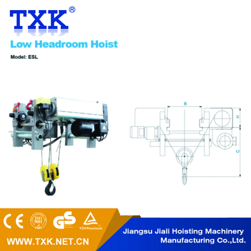 Manufacturer Direct Hgs-B Electric Hoist Hgs Electric Hoist With Electrical Part Abroad