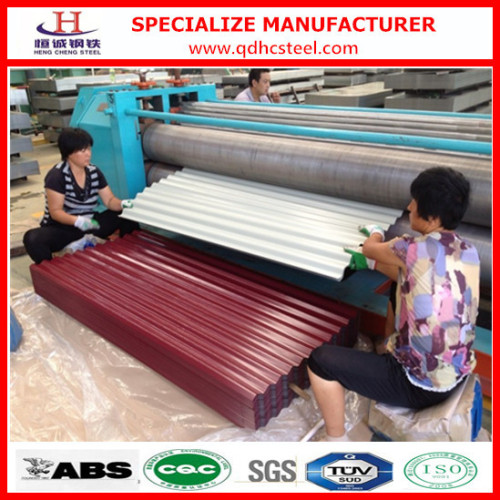 Color Coated Corrugated Steel Roofing Sheets