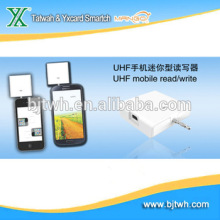 UHF mini mobile reader for smartphone