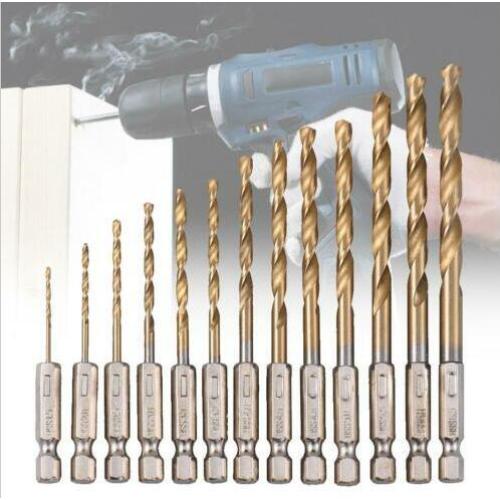 HSS Titanium Pulted Twist Drill Bitt