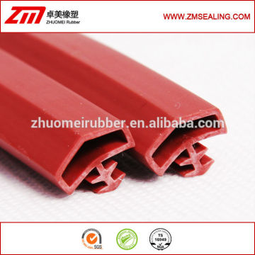 Red Extruded PVC Profiles