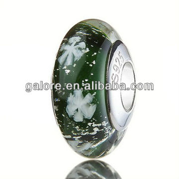 green glass beads murano glass beads lead free glass beads