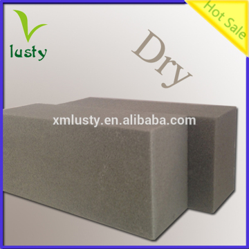 Dry floral foam for artificial flowers, artificial flower foam, foam for artificial flower arrangement