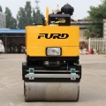 Piccolo camminare dietro Compactor Machine Road Roller Fyl-800C