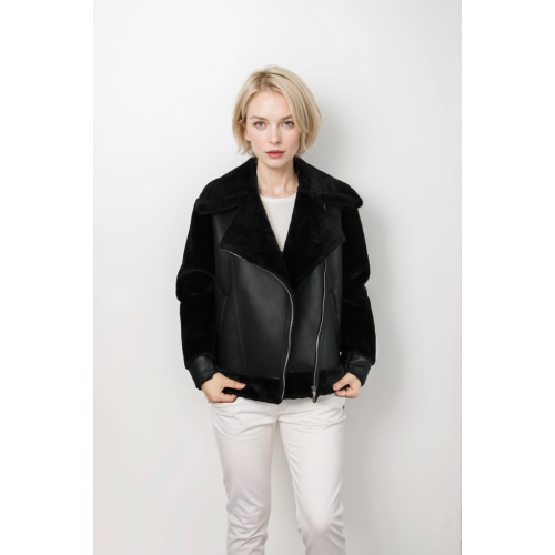 24 new women's fur integrated jackets