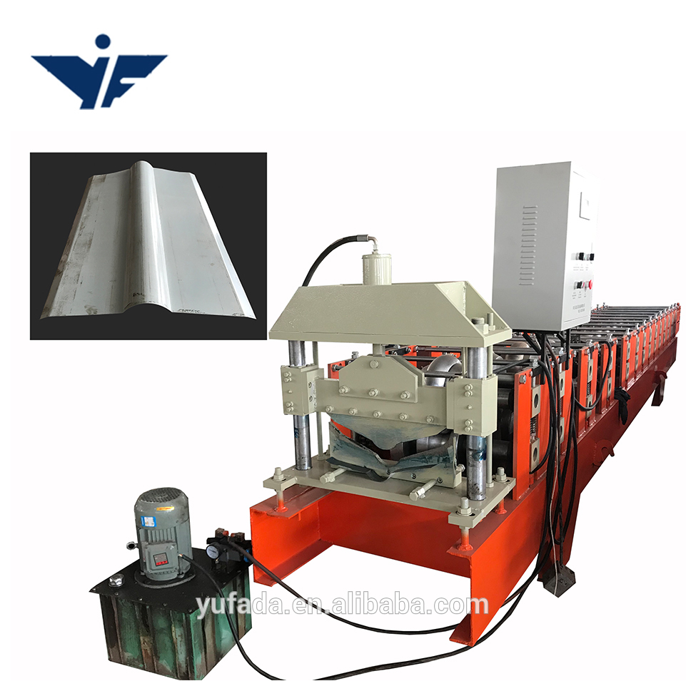 Double layer roll forming machine glazed roofing tile making machinery