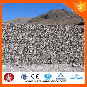 High strength woven gabion cages for river band