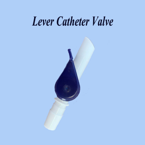 Valve de cathéter à levier pour poche d&#39;urine