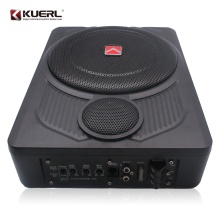 12V Mini 4 Ohm Active Slim Car Subwoofer - 10 Inch Underseat Subwoofer