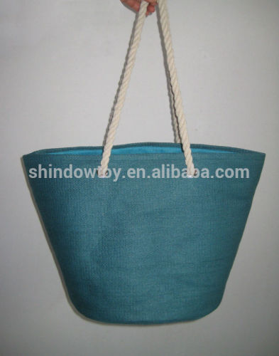 Solid color paper straw beach bag, Summer paper straw tote bags