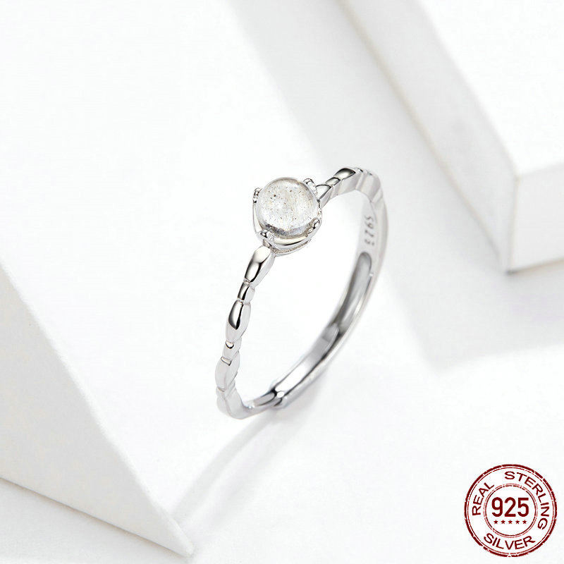 moonstone rings 925 sterling silver stone rings jewelry women 2020 moonstone jewelry wholesale