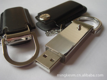 Black Leather USB Flash Driver