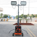 Reliable quality 5m mast 4x400W Mobile Light tower