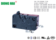 Instant Heating Faucet Micro Switch Screw terminal