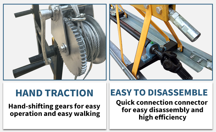 Frame Leveler Truss Screed Machine