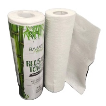 Environmentally Friendly Bamboo Disposable Wipes with Needle Punched Nonwoven Fabrics