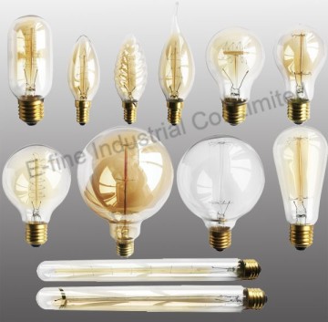 E27 110V 220V 25W vintage antique lamps incandescent bulb