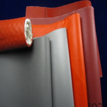 silicone rubber coated glass fiber cloth fabric