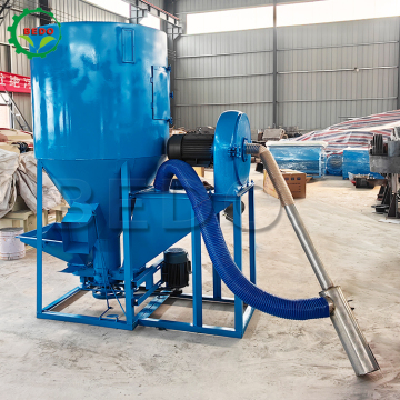 Feed Crushing and Mixing Machine for Poultry Farms: Grain Grinder and Mixer