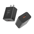 Ny snabbladdning USB -laddare 18W Fast Charge Single Port USB Wall Charger för mobiltelefon