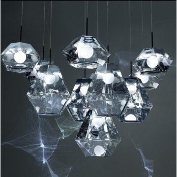 Lampes suspendues LEDER Drop Glass