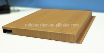 Wood coated Aluminium Ceiling,metal ceiling sheets
