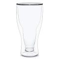 13.5-Ounce Double Wall Insulated Glass Beer Glass