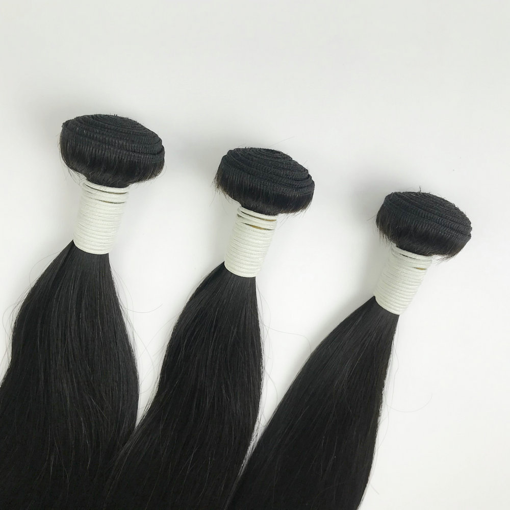 Wholesale Super Double Drawn Natural Color Malaysian Human Hair extension