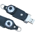 Unidade flash USB de couro
