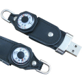 Unidad flash USB de cuero