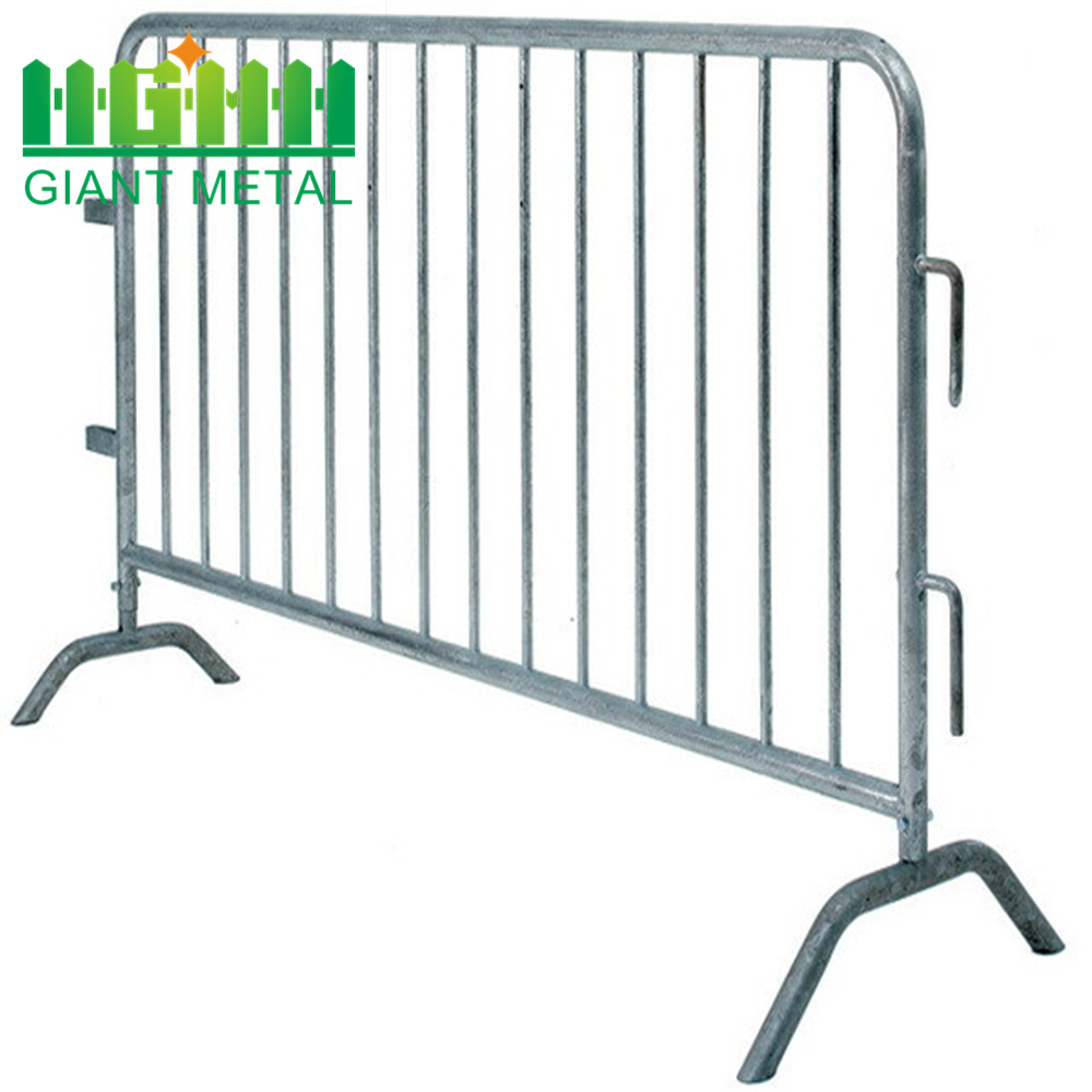 Safety  Rode Traffic Galvanized Temporary Crowd Barrier