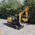 2.5ton Mini Rubber Track Escavator Pelle Digging Machine