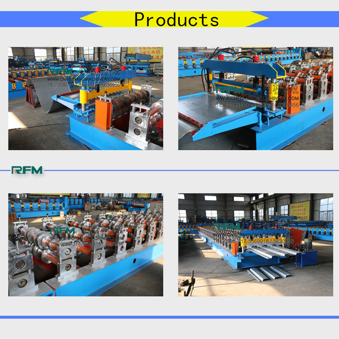 high speed metal floor deck roll forming machine