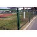 Mental wire mesh fence