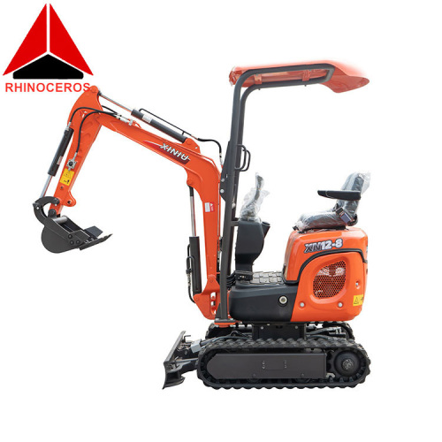 Chinese 1 ton mini excavator small bagger micro digger 1.2t