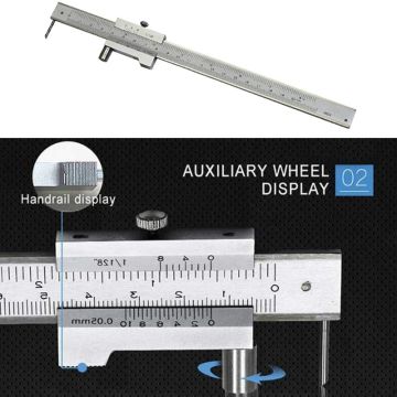 0-200mm Marking Vernier Caliper With Carbide Scriber needle Parallel Marking