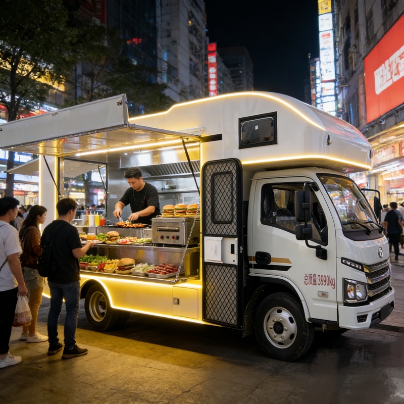 کامیون غذای سیار چیزبرگر Cheeseburger Mobile Food Truck