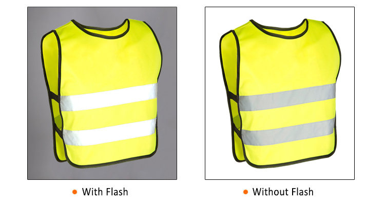 High visibility motorcycle kids mesh safety vests